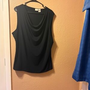 Merona Elegant Black Sleeveless Top